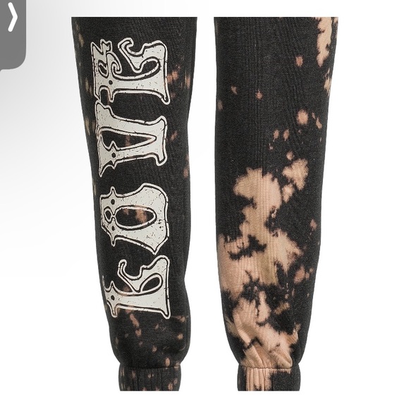 No Boundaries Juniors' Tie Dye Graphic Jogger Pants  28.5” Inseam, Size XXL NWT - Picture 3 of 4